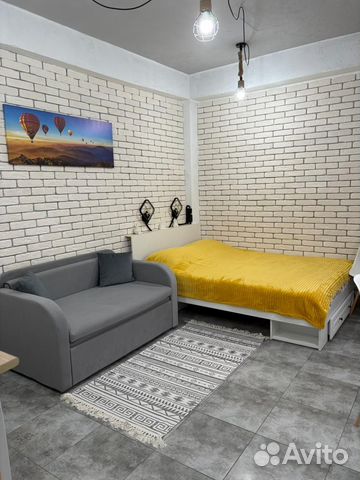 

Квартира-студия, 23 м², 2 кровати