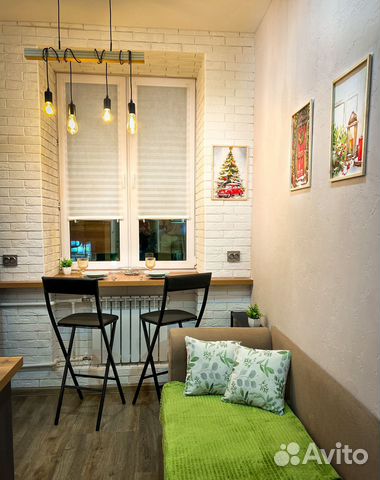 

Квартира-студия, 17 м², 2 кровати