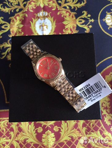 Michael Kors Petite Lexington Gold Watch and Bag Michael Kors Petite Lexington Gold Watch and Bag