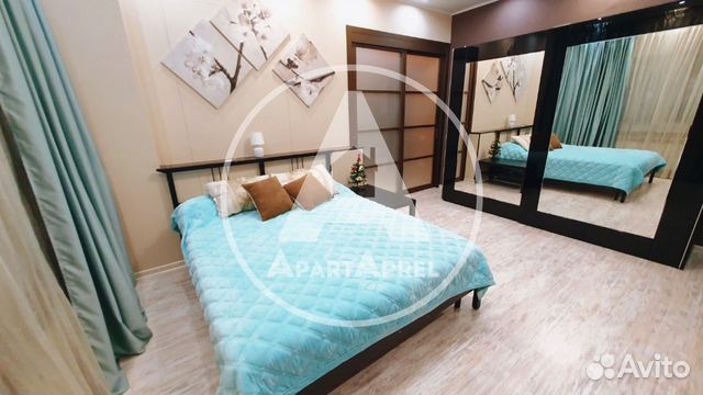 

1-к. квартира, 56 м², 2 кровати
