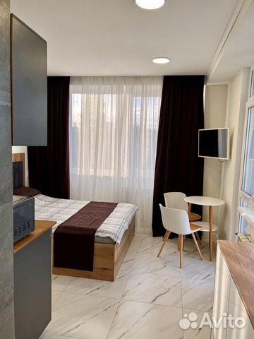 

Квартира-студия, 32 м², 1 кровать