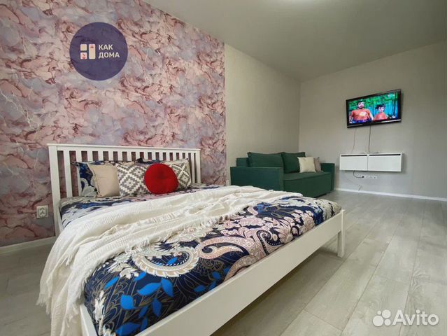 

1-к. квартира, 50 м², 3 кровати