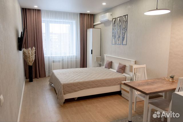 

Квартира-студия, 28 м², 1 кровать
