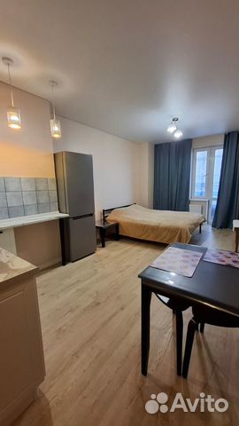 

Квартира-студия, 29 м², 2 кровати