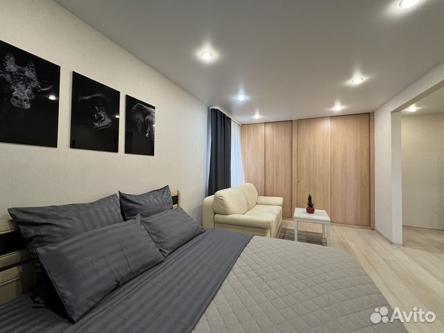 

1-к. квартира, 32 м², 2 кровати
