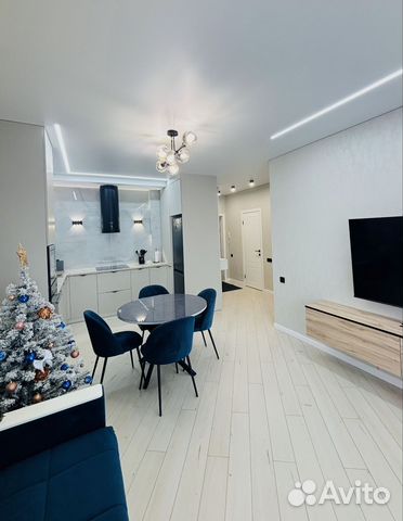 

1-к. квартира, 43,6 м², 2 кровати