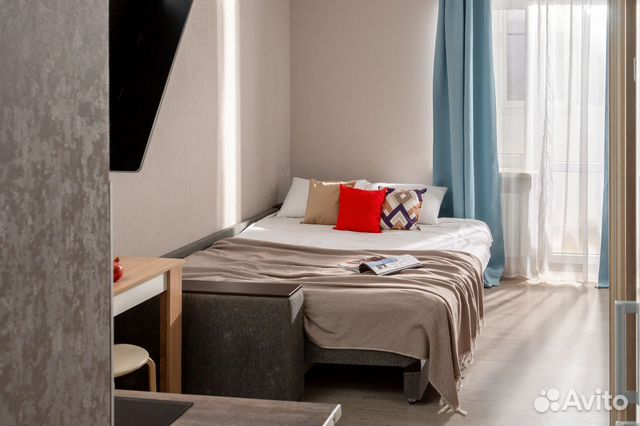 

Квартира-студия, 27 м², 1 кровать