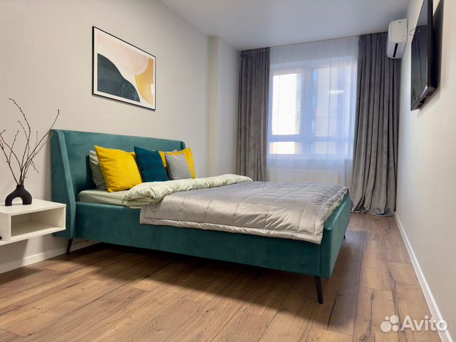 

1-к. квартира, 40 м², 2 кровати