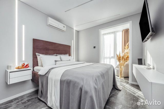 

1-к. квартира, 45 м², 2 кровати
