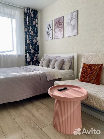 

1-к. квартира, 38 м², 2 кровати