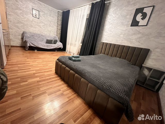

Квартира-студия, 39 м², 2 кровати