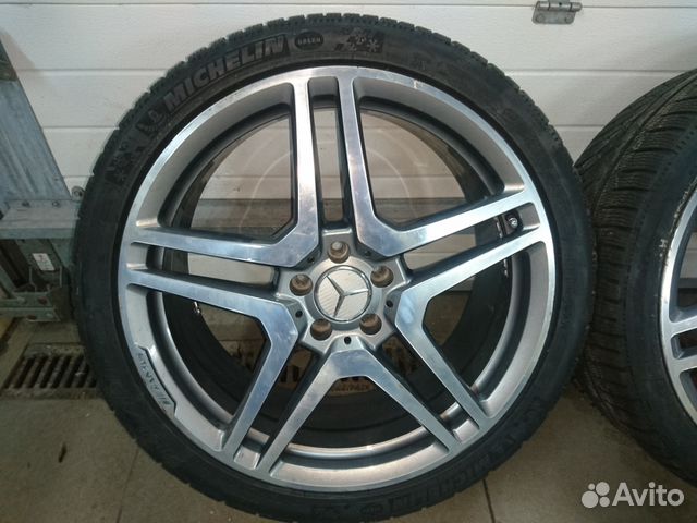 Кованые диски с резиной AMG R20 W221 W222 W217