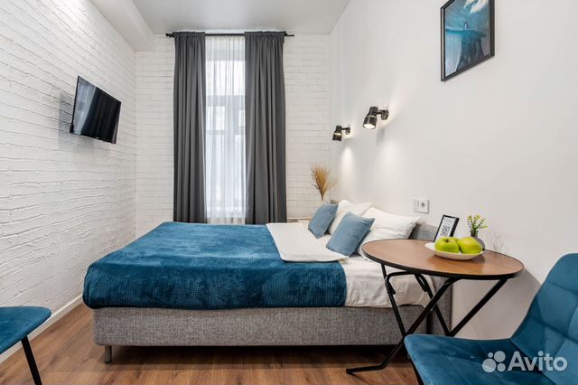 

Квартира-студия, 17 м², 1 кровать