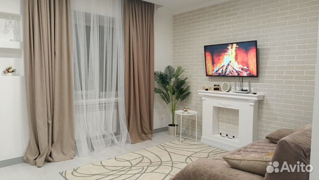 

1-к. квартира, 37 м², 2 кровати