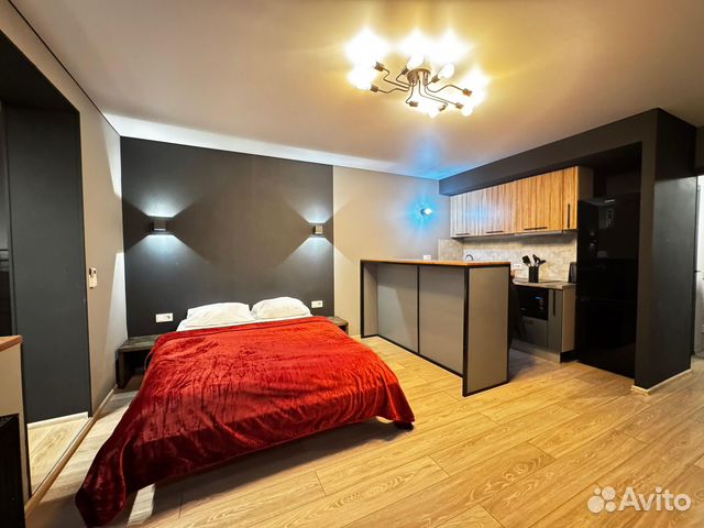 

Квартира-студия, 35 м², 2 кровати