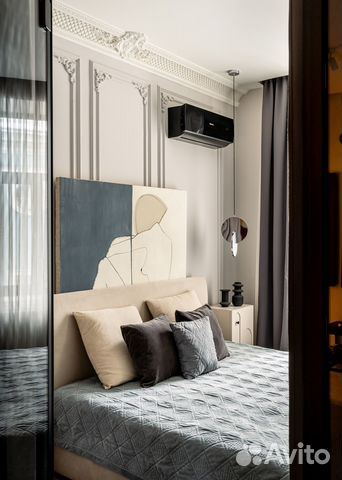 

2-к. квартира в апарт-отеле, 55 м², 2 кровати