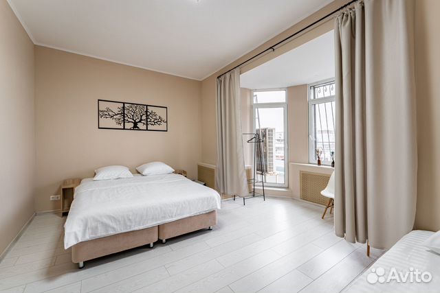 

Квартира-студия, 25 м², 2 кровати