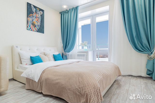 

Квартира-студия, 35 м², 2 кровати