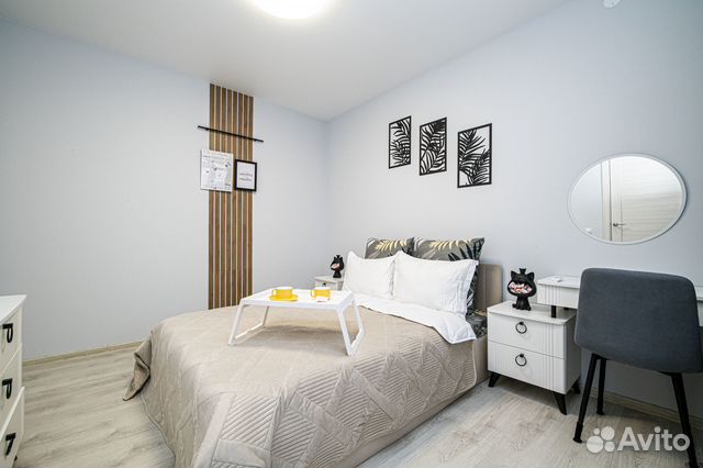 

1-к. квартира, 42 м², 2 кровати