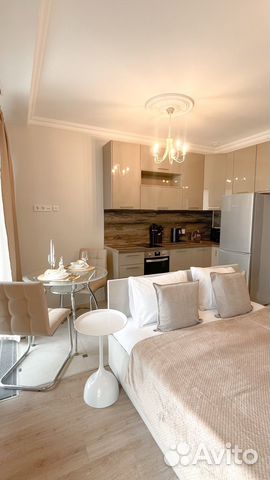 

Квартира-студия, 30 м², 1 кровать