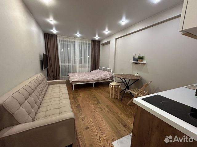 

Квартира-студия, 27 м², 2 кровати