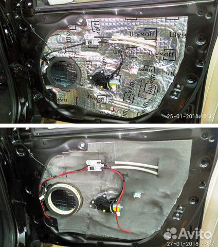 Шумоизоляция дверей автомобиля Шумоизоляция дверей автомобиля