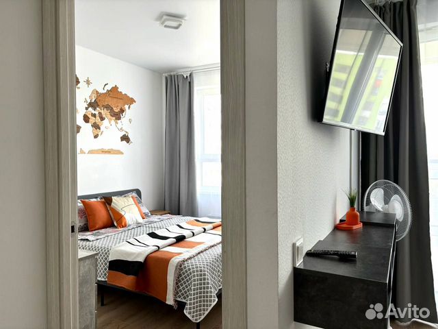 

1-к. квартира, 35 м², 2 кровати
