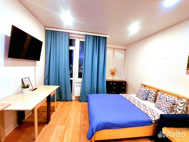 

Квартира-студия, 31 м², 2 кровати