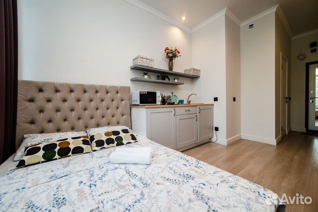 

Квартира-студия, 19 м², 2 кровати