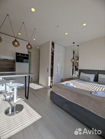 

Квартира-студия, 24 м², 2 кровати
