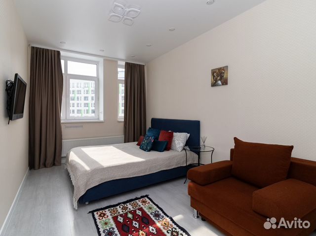 

1-к. квартира, 32 м², 3 кровати