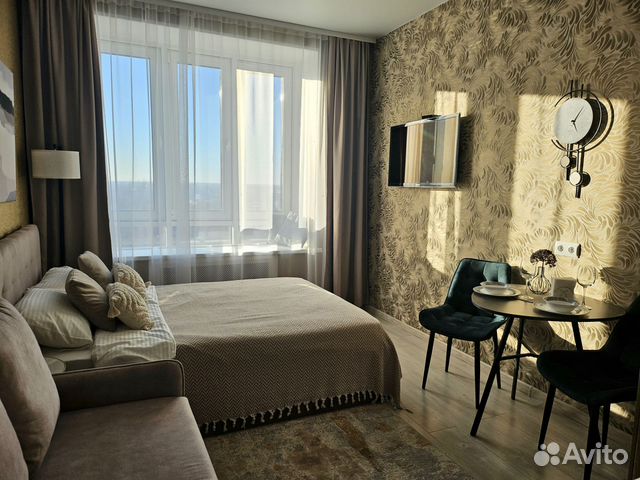 

Квартира-студия, 25 м², 2 кровати