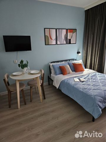 

Квартира-студия, 27 м², 1 кровать