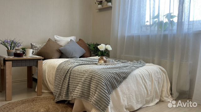 

Квартира-студия, 32 м², 2 кровати
