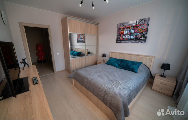 

2-к. квартира, 62,8 м², 3 кровати