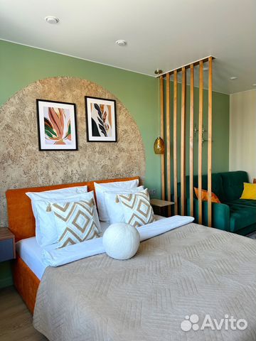

1-к. квартира, 30 м², 2 кровати
