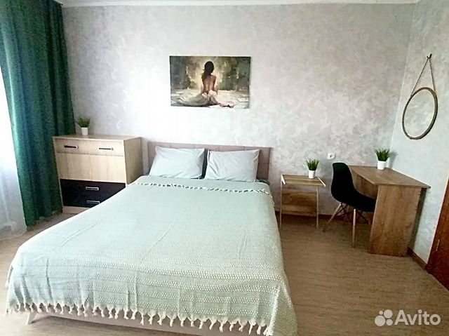 

1-к. квартира, 48 м², 2 кровати