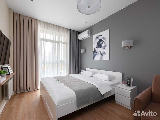 

Квартира-студия, 29 м², 2 кровати