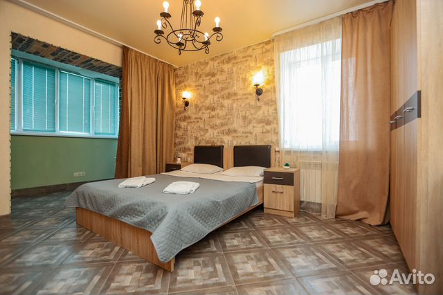 

1-к. квартира, 61 м², 2 кровати