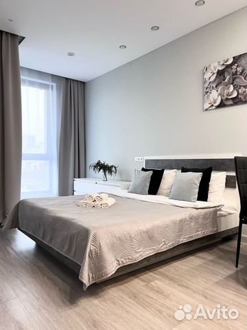 

Квартира-студия, 33 м², 2 кровати