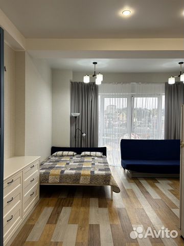 

Квартира-студия, 34 м², 2 кровати
