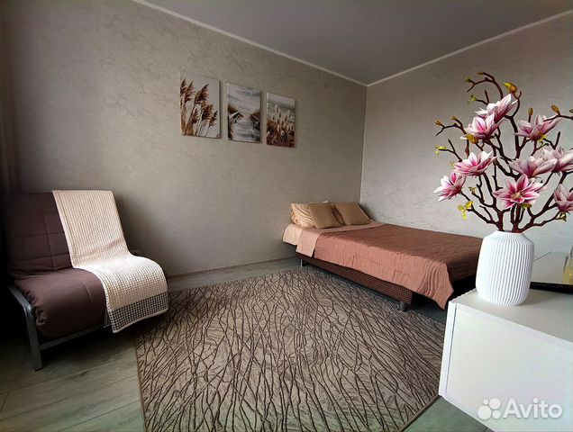 

1-к. квартира, 27 м², 2 кровати