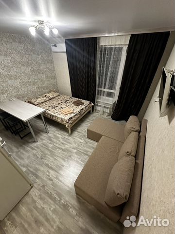 

Квартира-студия, 30 м², 2 кровати