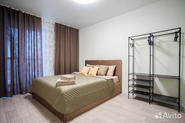 

1-к. квартира, 40 м², 2 кровати