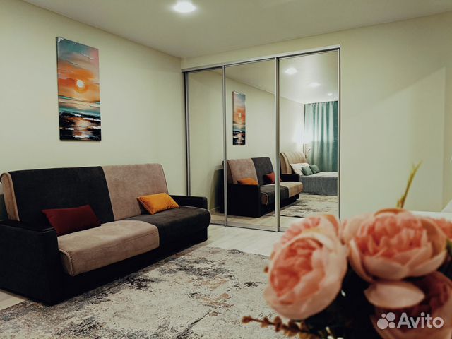 

1-к. квартира, 39,5 м², 2 кровати