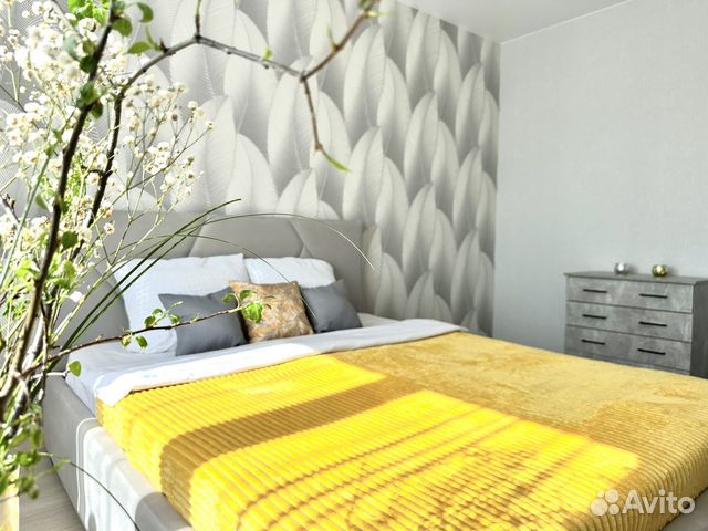 

1-к. квартира, 39,6 м², 2 кровати