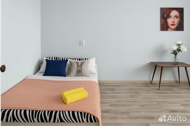 

1-к. квартира, 34 м², 2 кровати