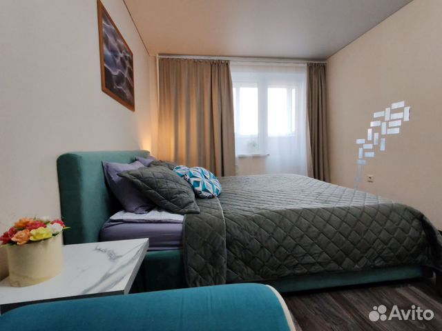 

1-к. квартира, 42 м², 3 кровати