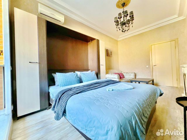 

Квартира-студия, 40 м², 2 кровати