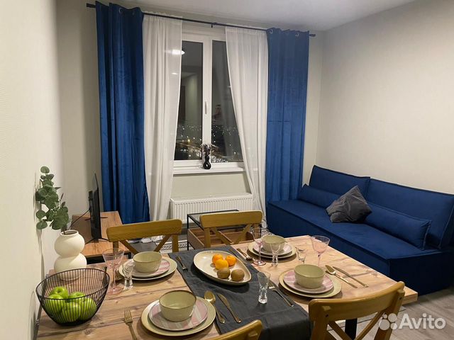 

1-к. квартира, 35 м², 2 кровати